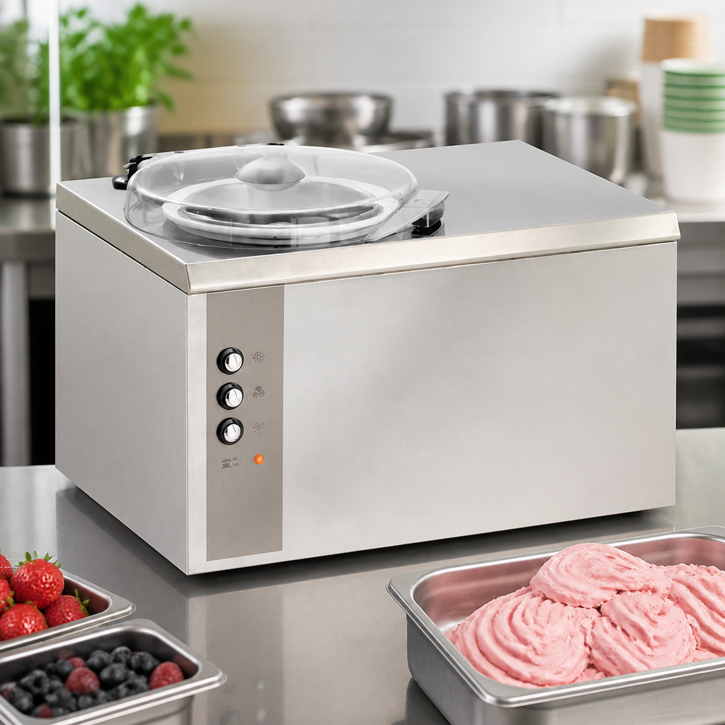 Commercial Ice Cream Maker 2.5L Countertop Design