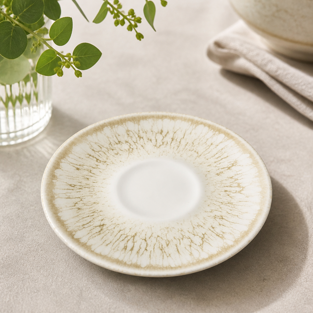Commercial Ceramic Saucers 118mm Pack of 12 Microwave Safe