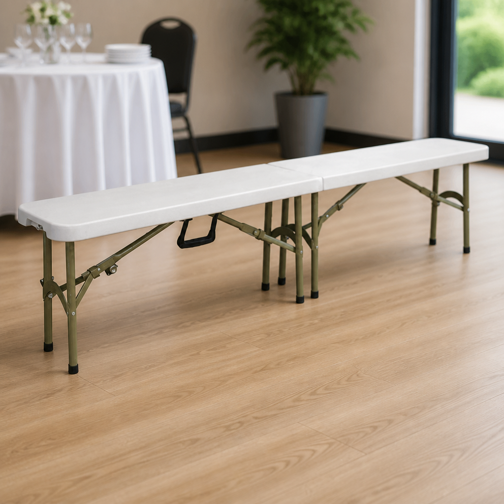 Commercial Folding Bench 1830mm for Function Room Use
