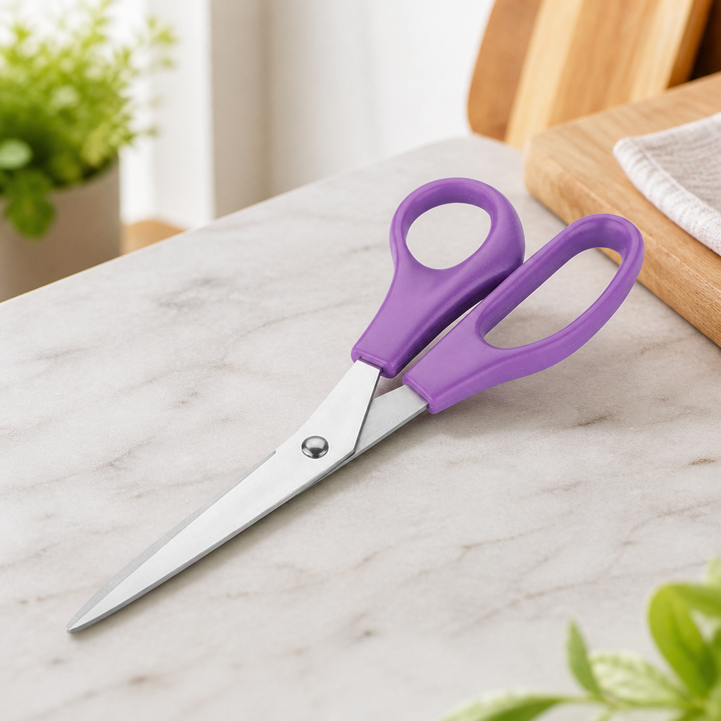 Commercial Purple Allergen Scissors 20.5cm Stainless Steel Blades
