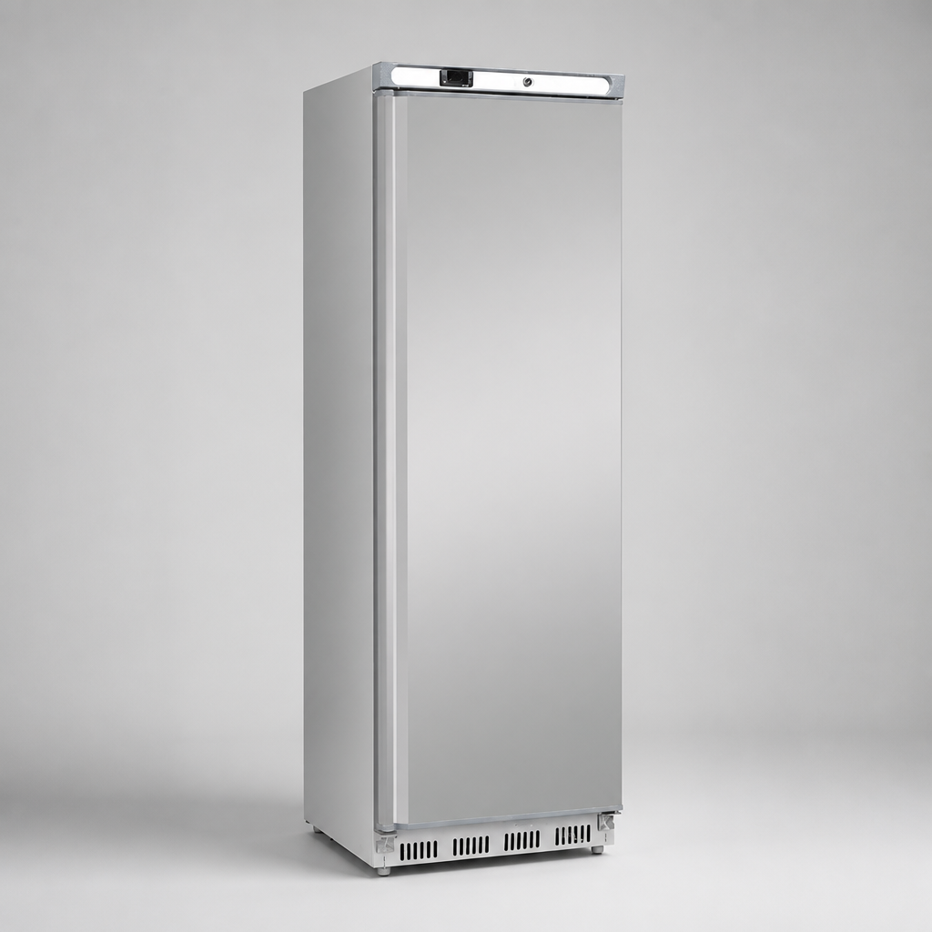 Commercial Single Door Fridge 400Ltr Stainless Steel