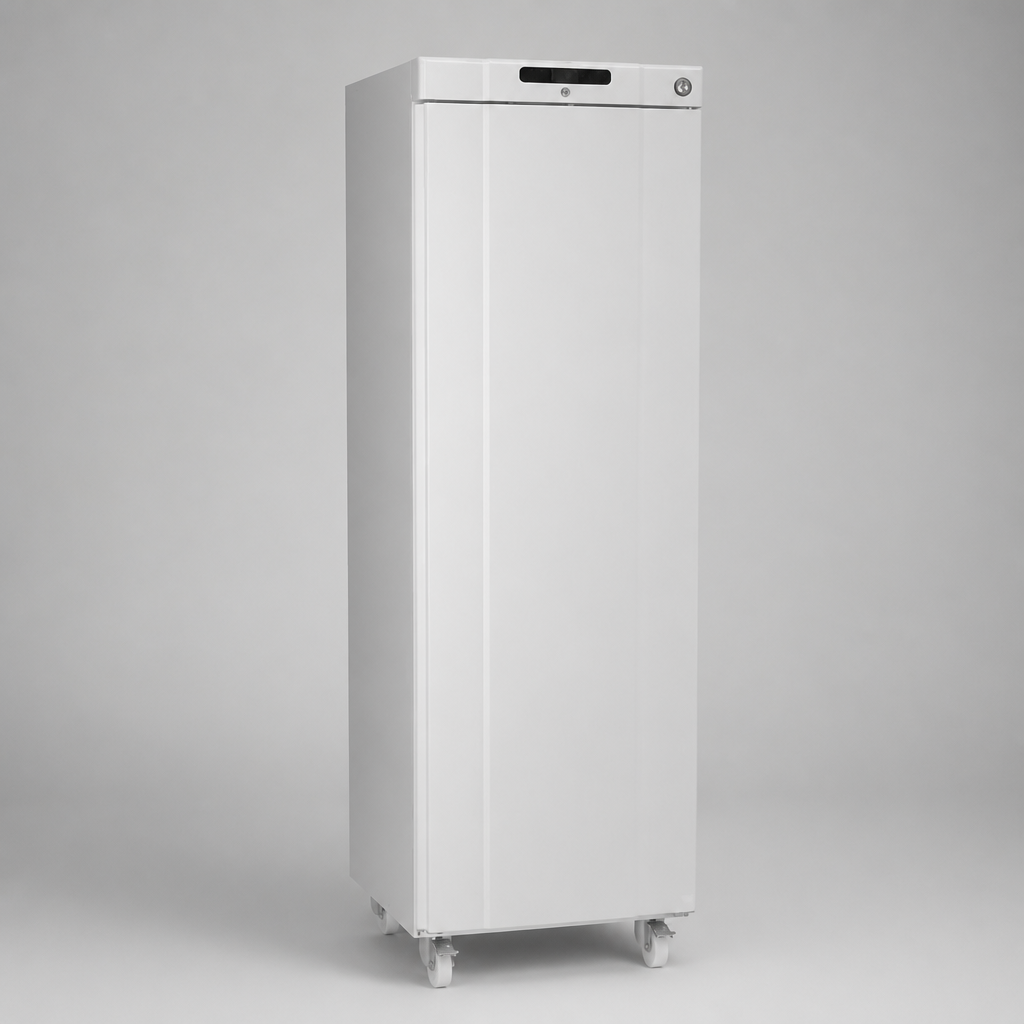 Compact 359L Commercial Single Door Fridge with Shelves