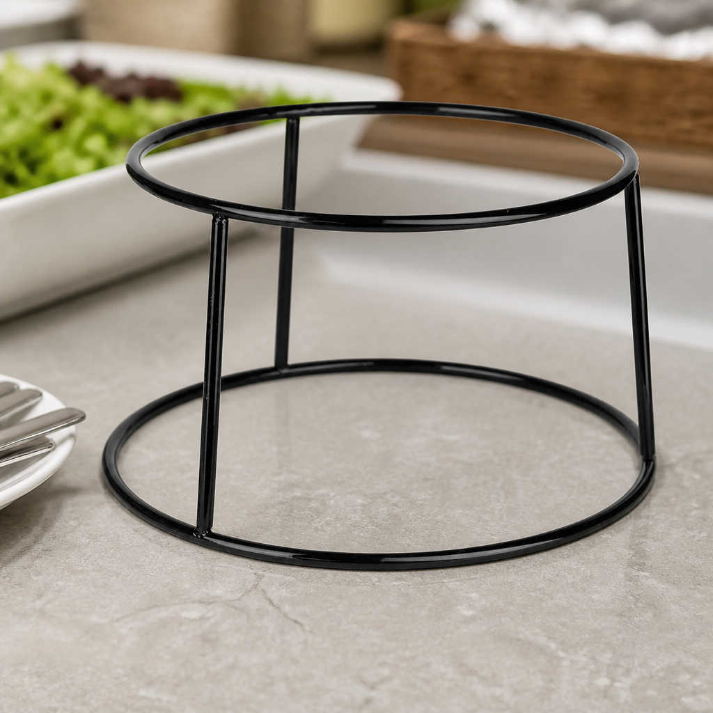 Commercial Display Stand Non-Slip Black Wire 230x260mm