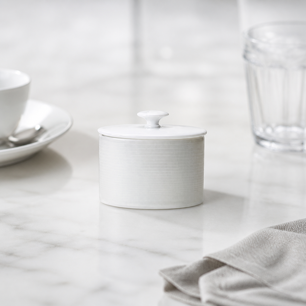 Commercial 90mm Sugar Bowls - 12 Pack