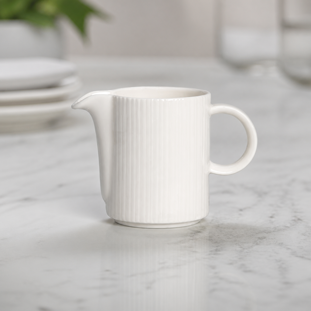 Commercial Porcelain Jugs 142.5ml - 12 Pack