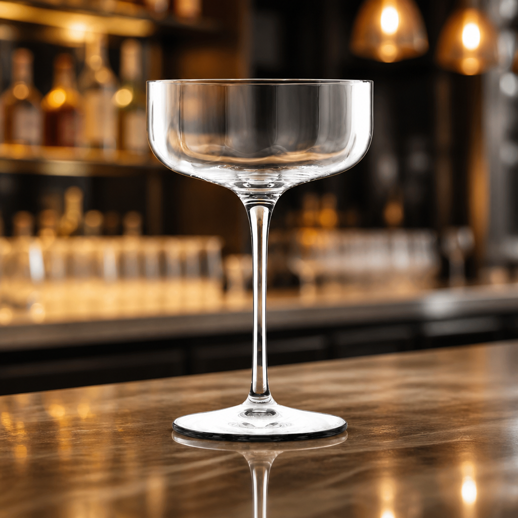 300ml Commercial Cocktail Coupe Glasses - 24 Pack