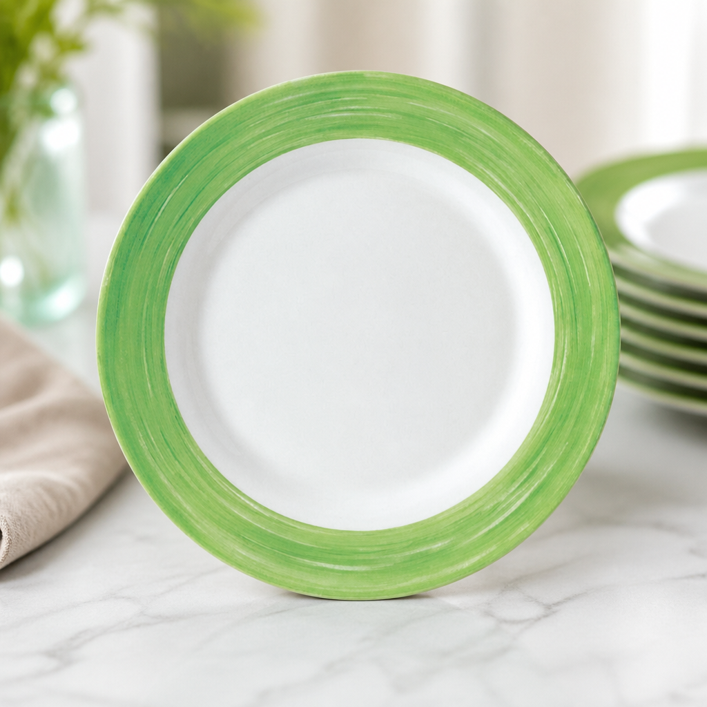 Commercial Brush Side Plates 155mm Pack of 24 for Catering