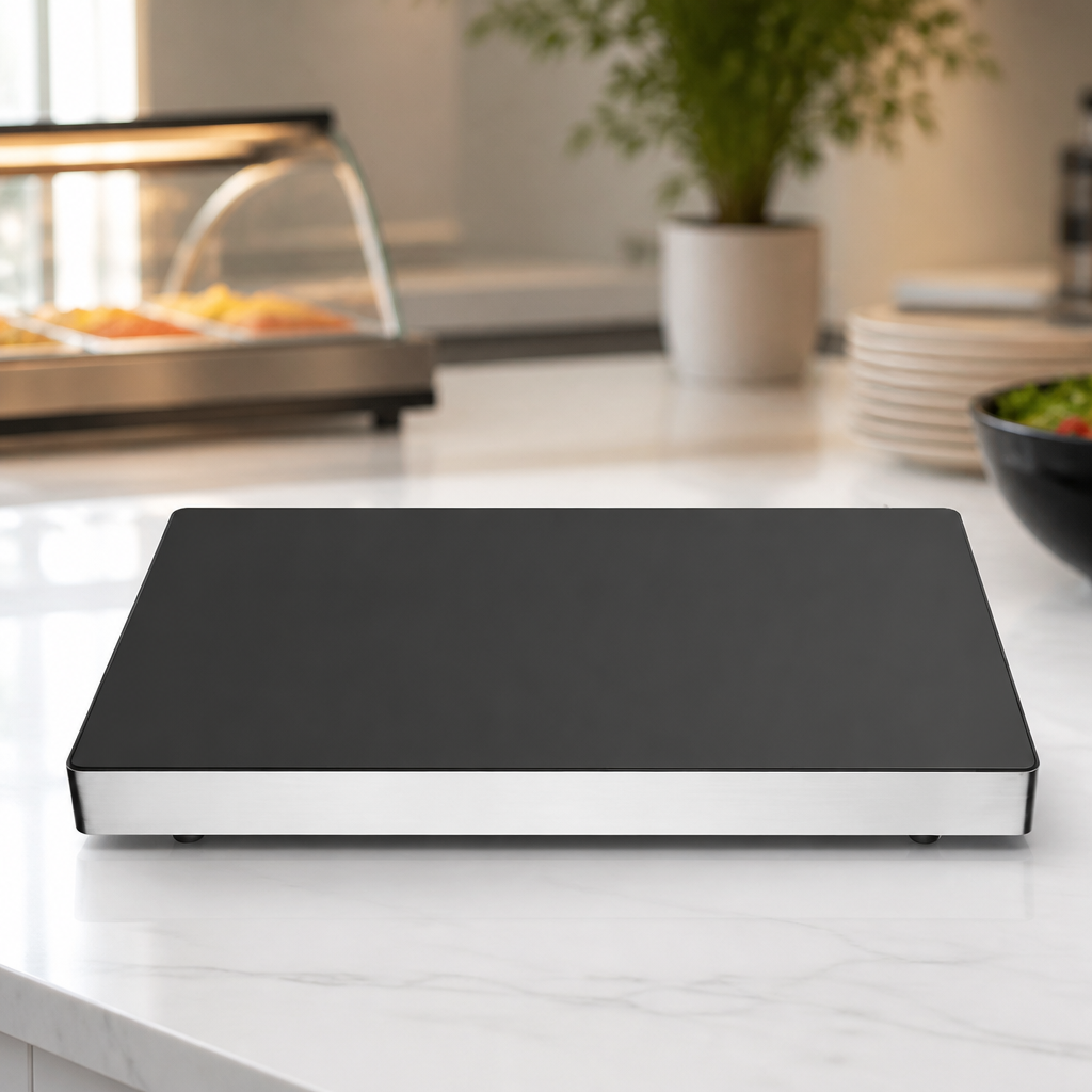 Commercial Induction Hot Plate Fits Full-Size Gastronorm Tray