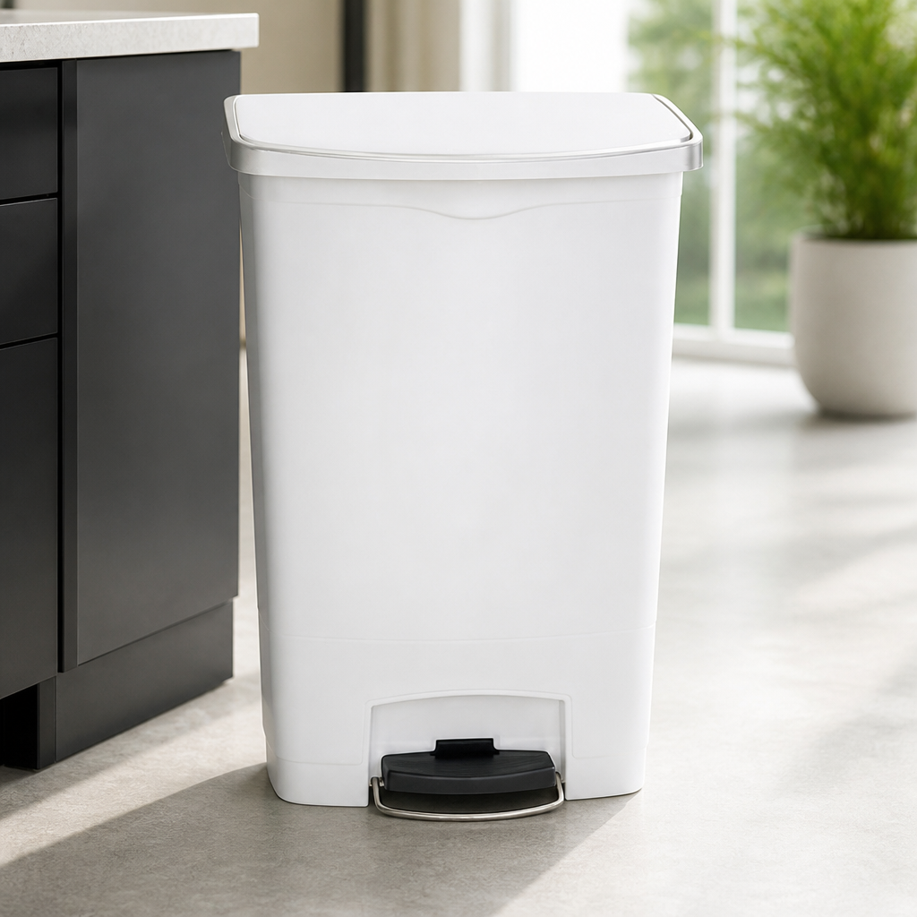 90L Commercial Step-On Pedal Bin