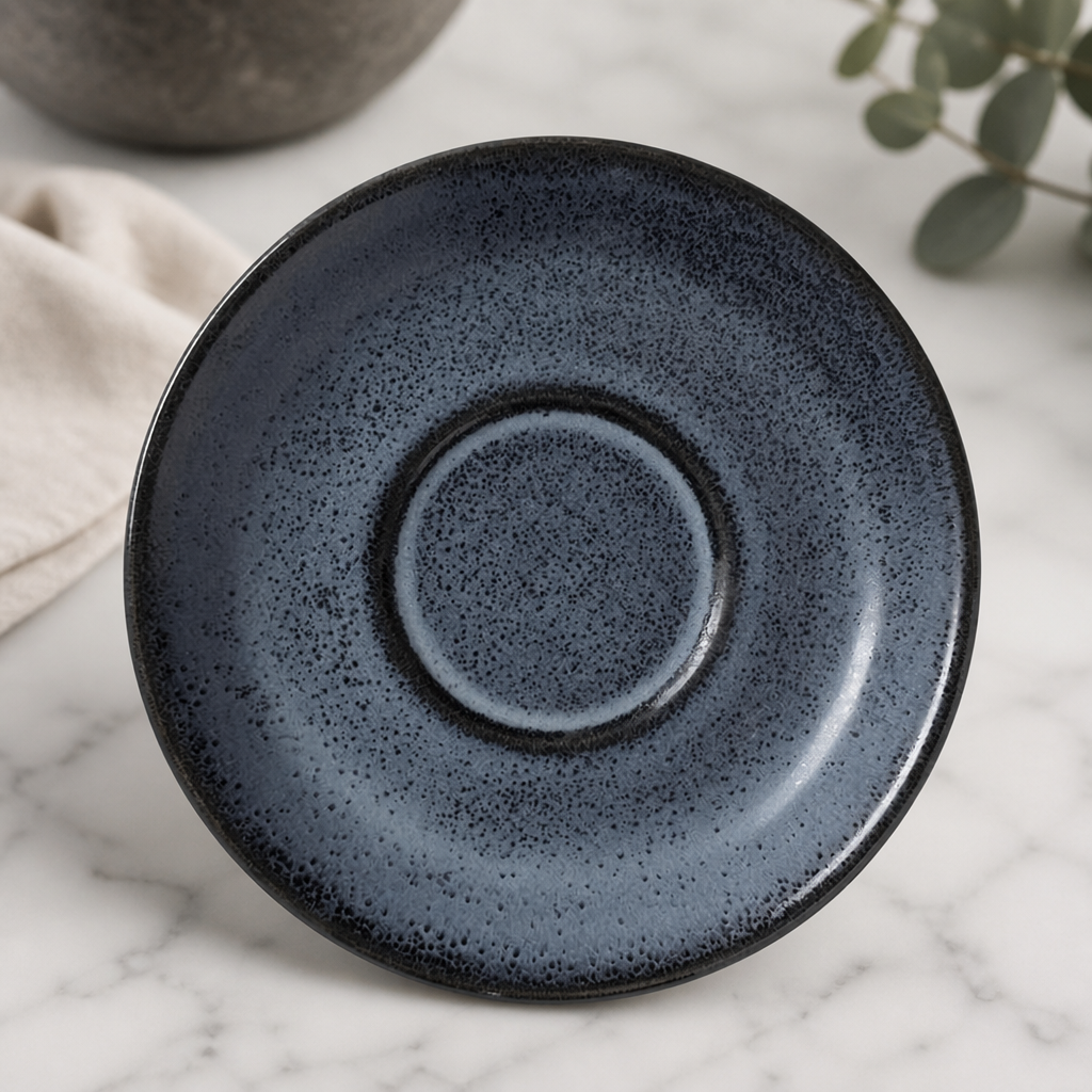 Commercial Vitrified China Coffee Saucers 154mm - 12 Pack