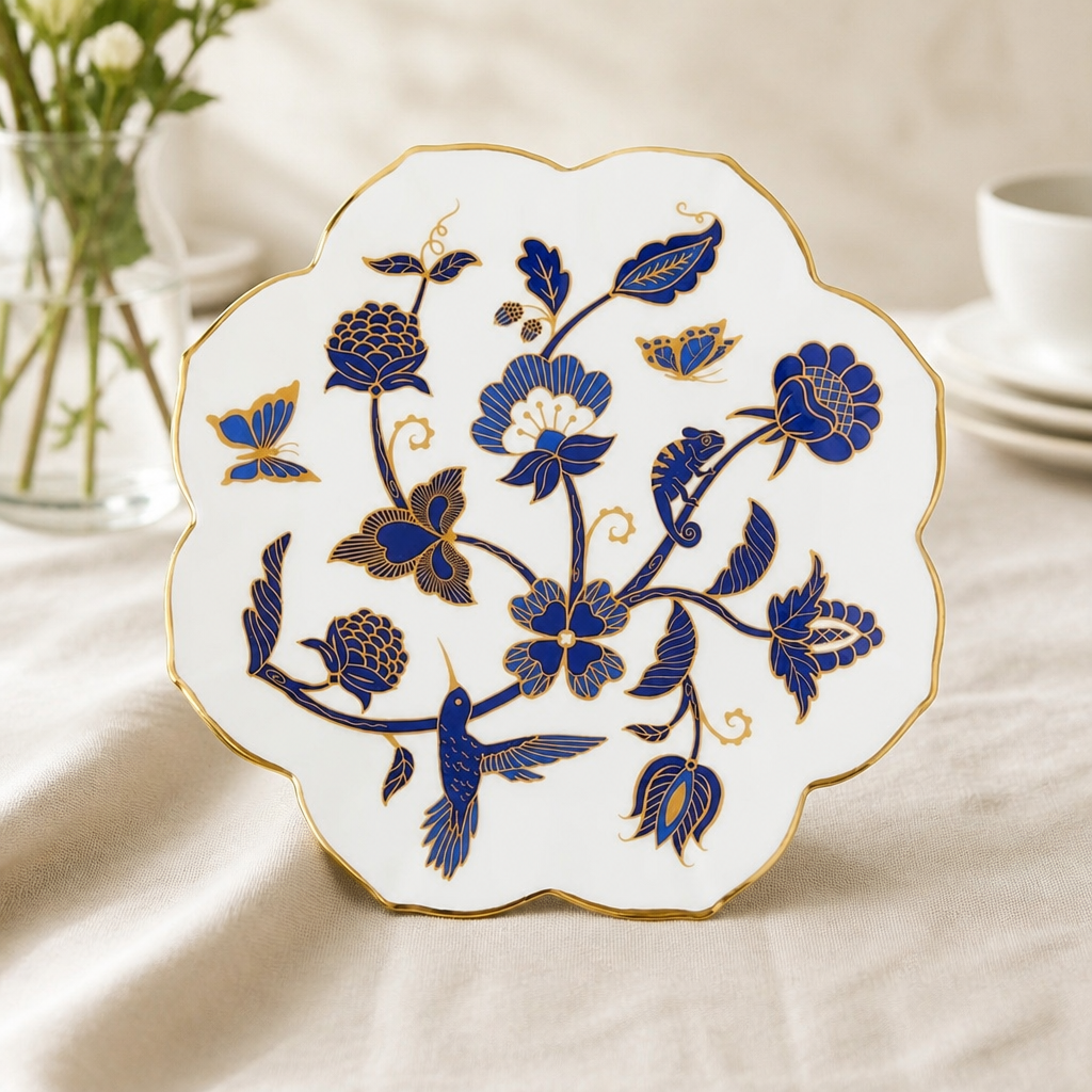 Commercial Bone China Coupe Plates 215mm - 12 Pack