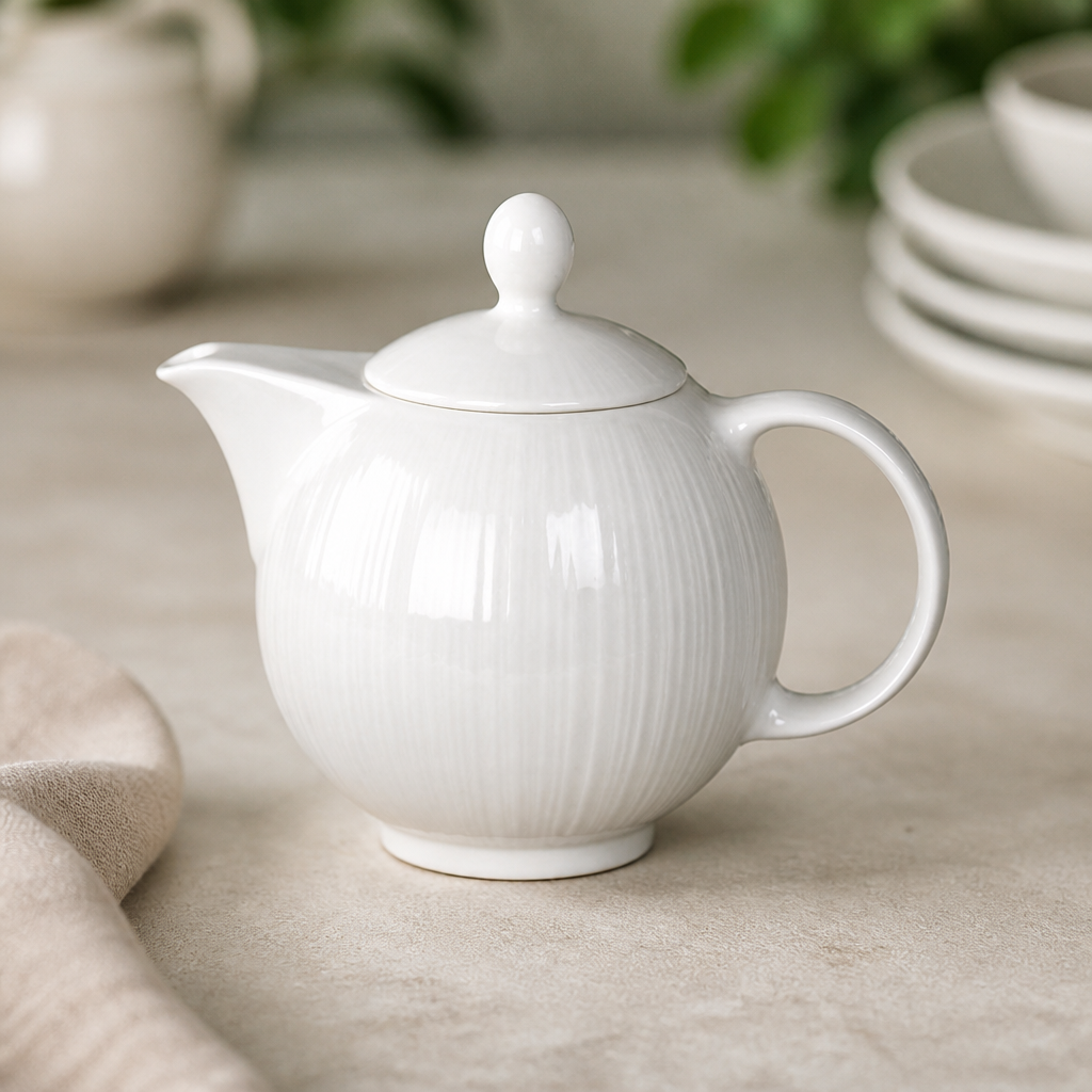 340ml Commercial Teapot with Small Lids - 6 Pack