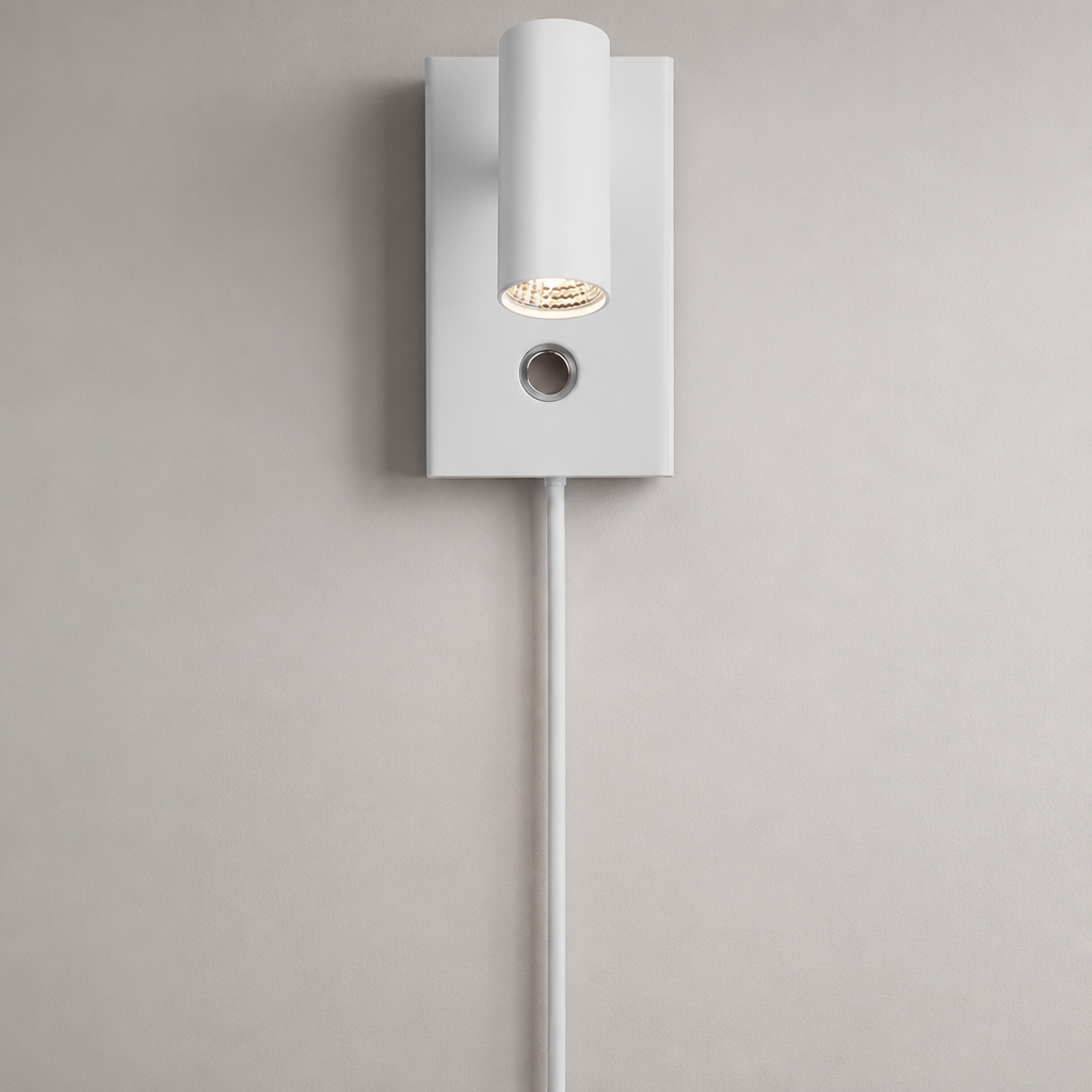 Commercial Indoor Wall Light 120mm Black Finish