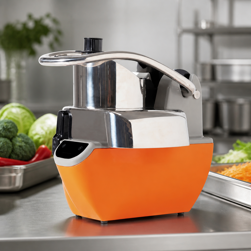 Commercial Veg Slicer Single Speed Electric 32kg Capacity