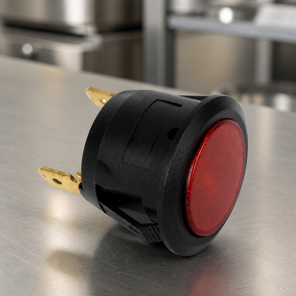 Commercial Red Signal Lamp for 600 Series Griddle Units