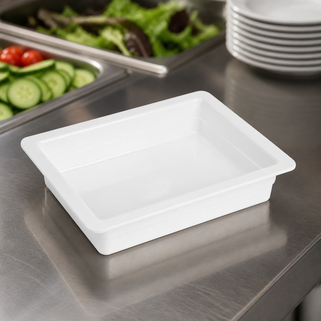 Commercial Melamine 1/2 Gastronorm Dish 65mm for Food Service