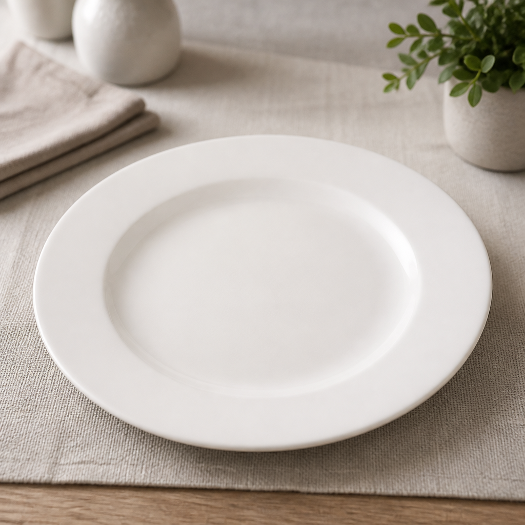 Commercial Pure Wide Rim Plates 290mm - 18 Pack