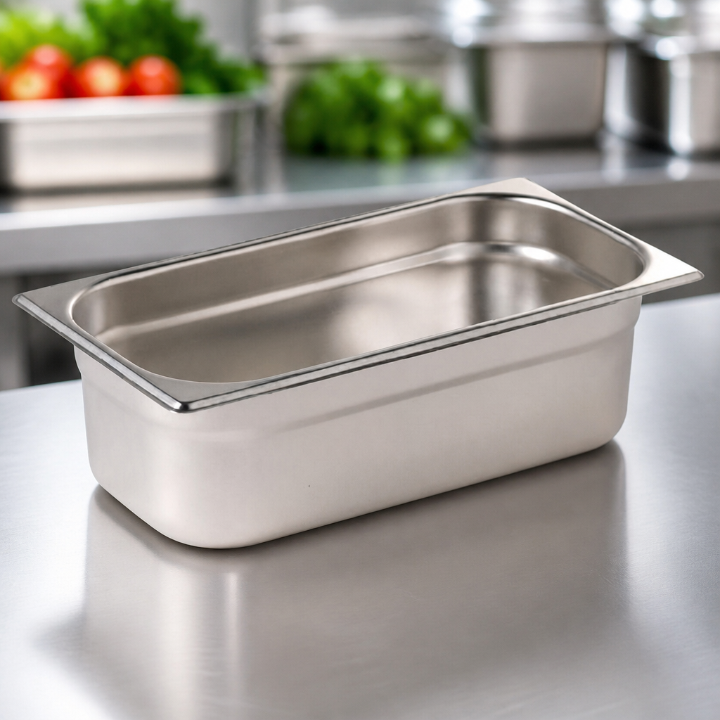 Commercial 1/4 Gastronorm Container Kit - Set of 8 Pans