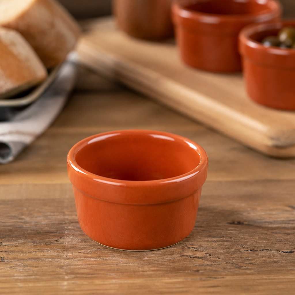 Commercial Rustic Stoneware Tapas Ramekins 110ml 6 Pack