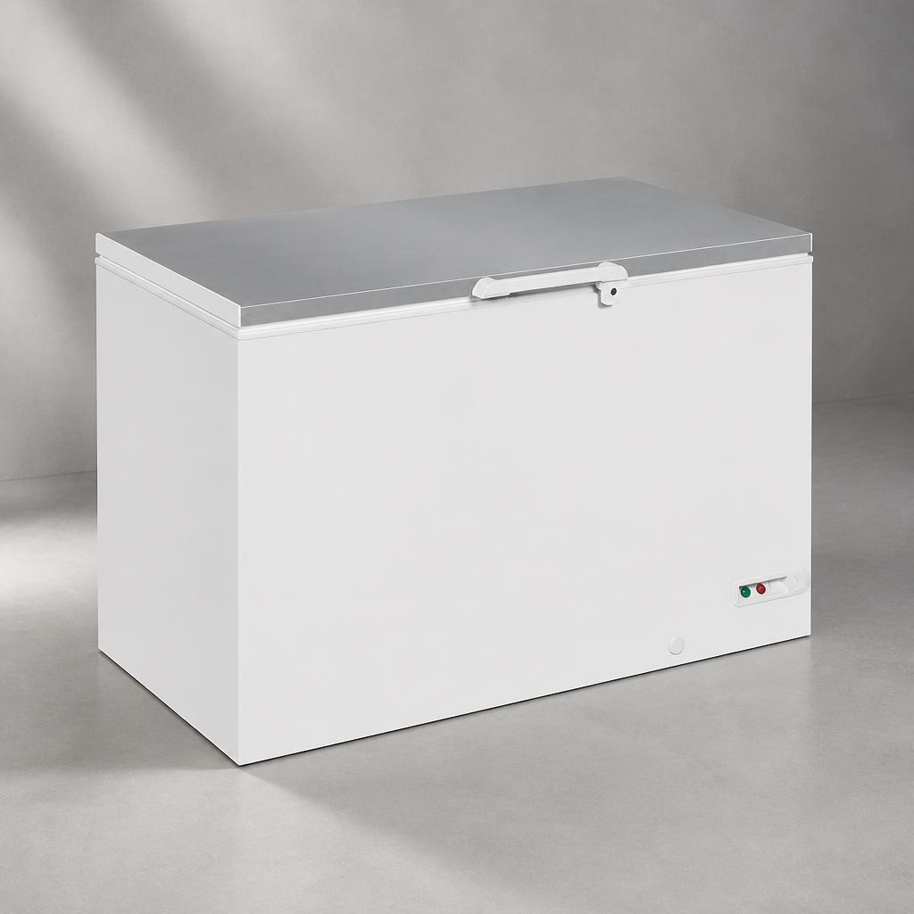 427L Commercial Chest Freezer for Food Storage and Prep