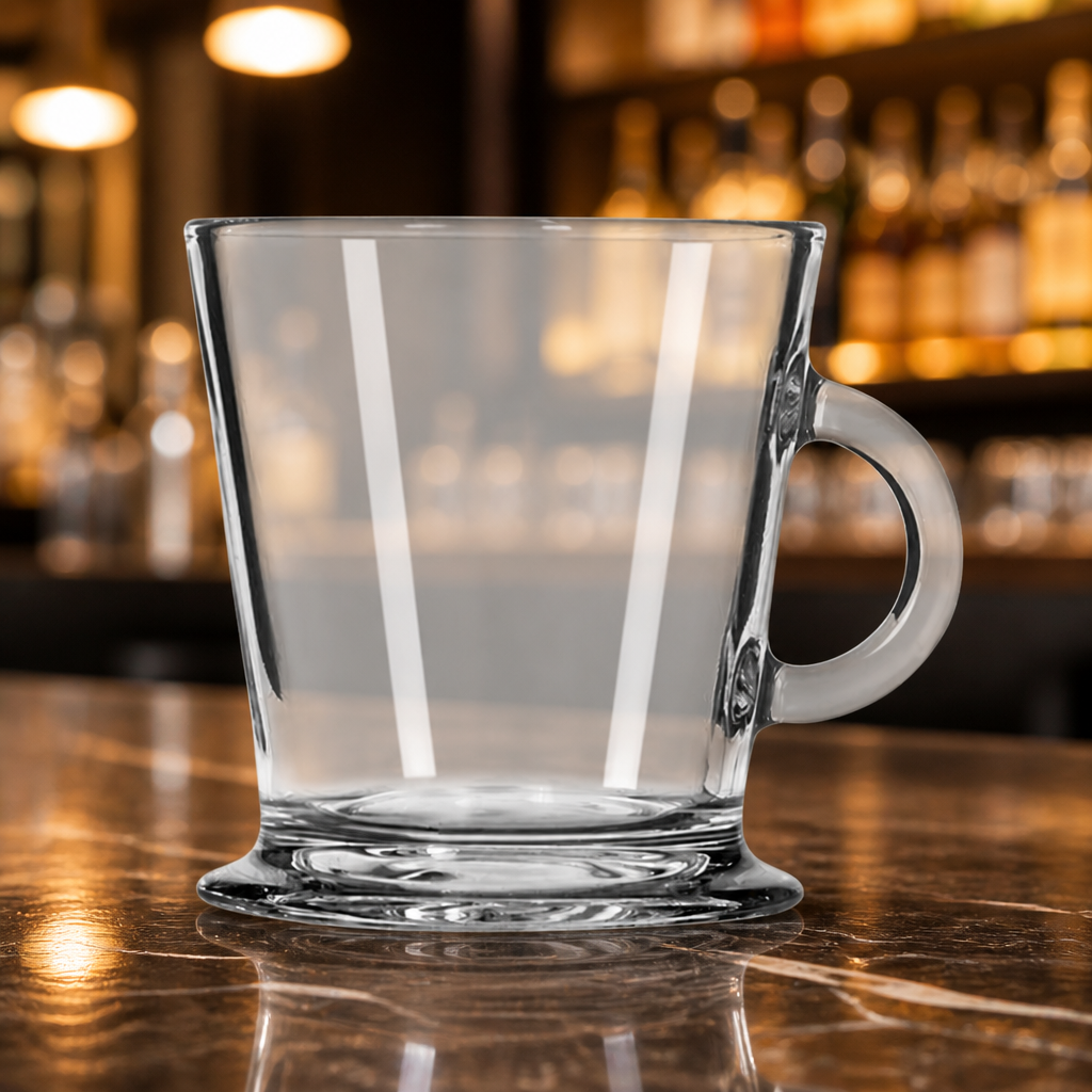 180ml Commercial Coffee Glasses - 6 Pack Durable Design