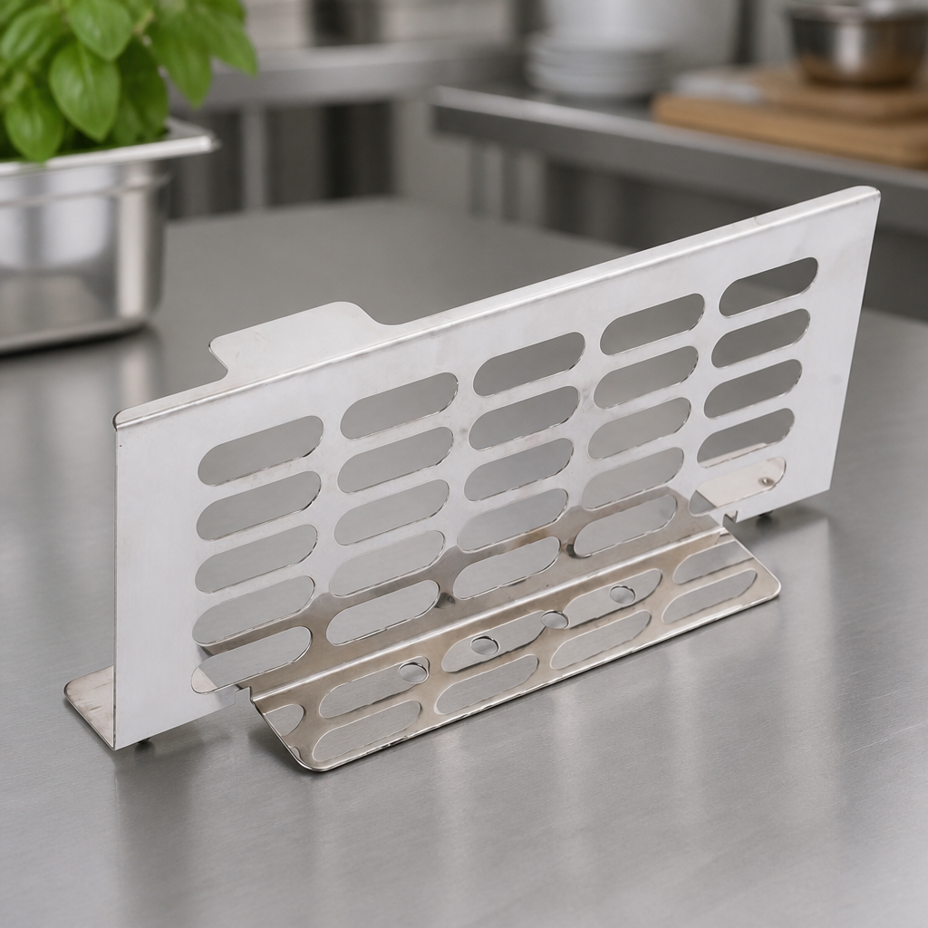 Commercial Short Partition 270mm Stainless Steel Catering Equipment