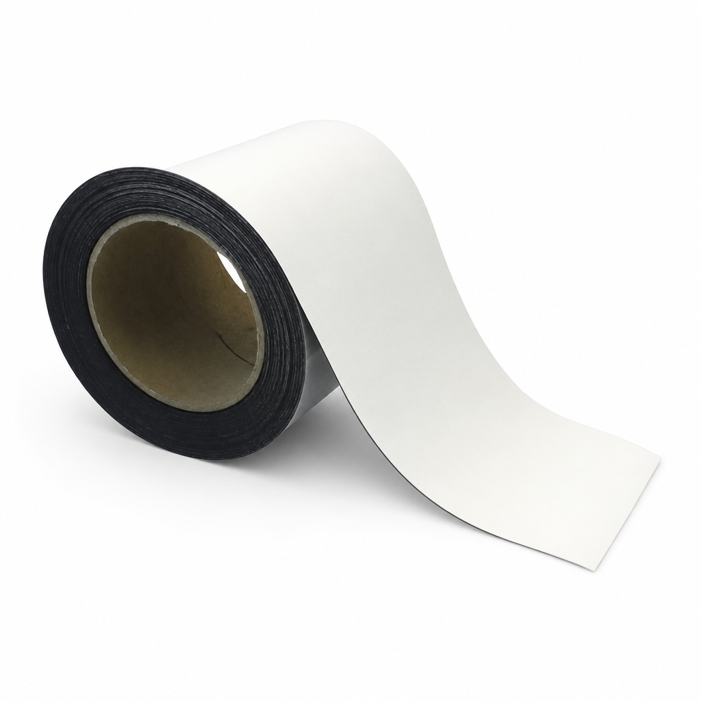 10m Magnetic Erasable White Label Holding Tape Roll