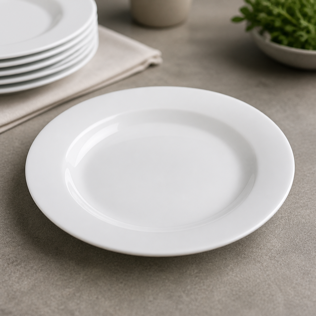 Commercial Classic Porcelain Soup Plates 235mm 12 Pack