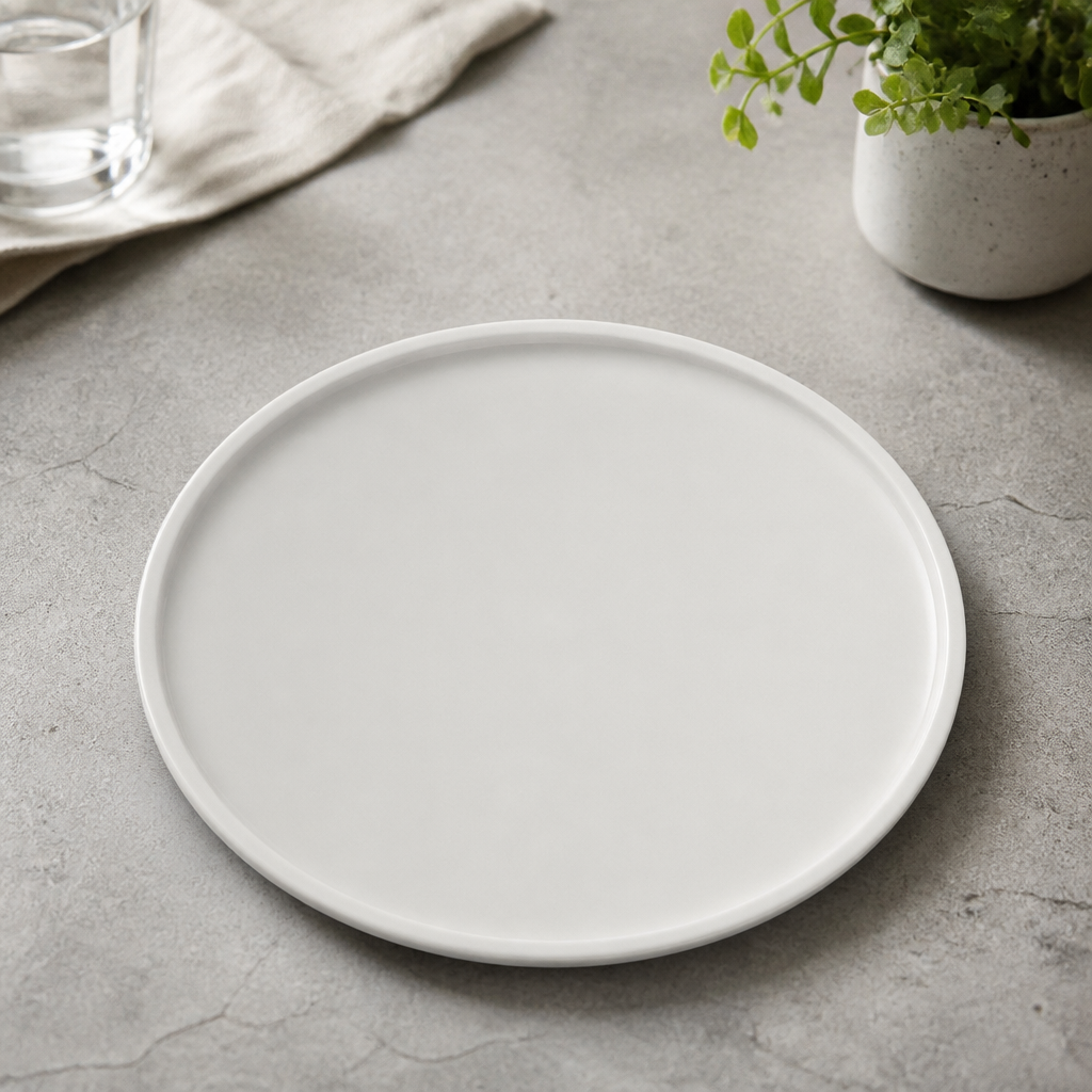 Commercial Round Trays 290mm for Upscale Food Presentation