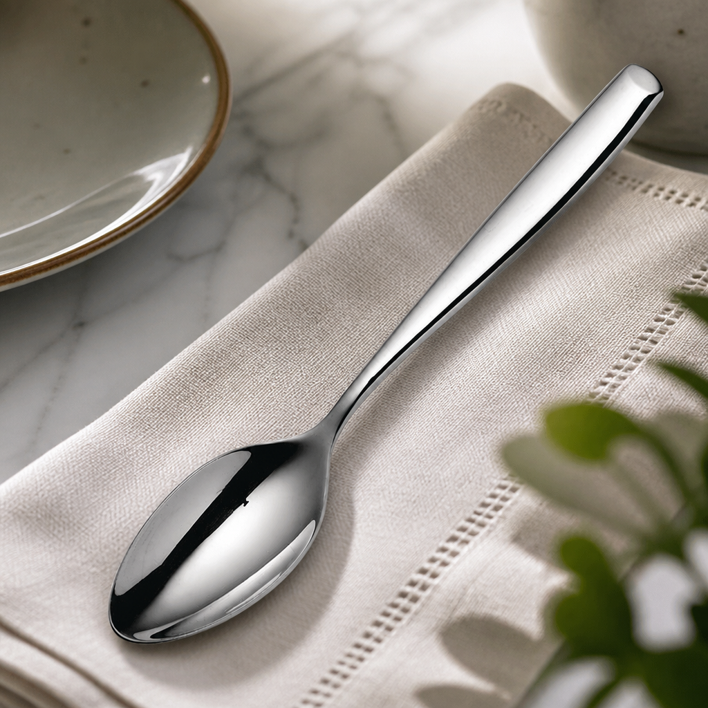 Commercial Profile Dessert Spoons 12 Pack for Catering Use