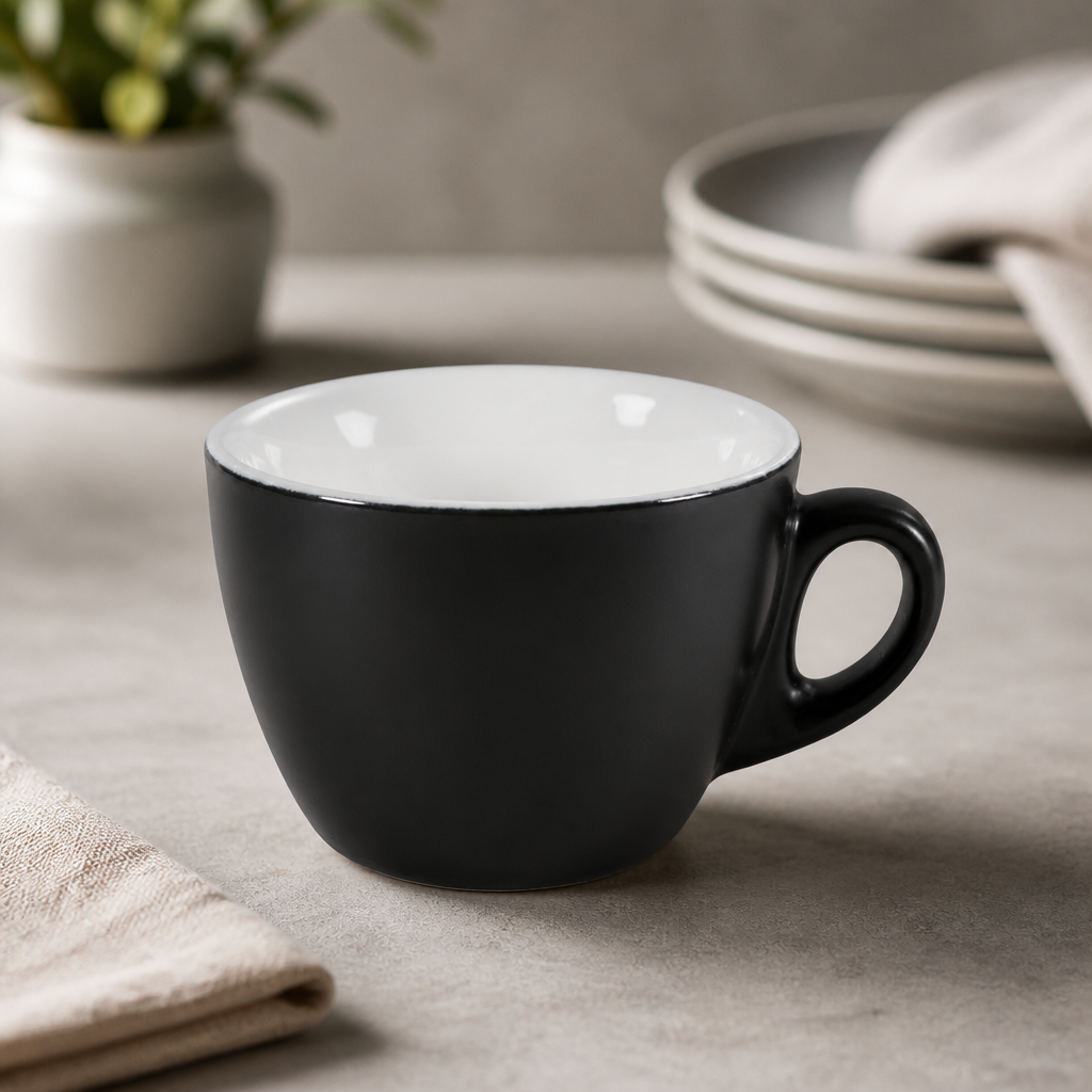 Commercial Ash Cappuccino Cups 7oz 198ml 6 Pack