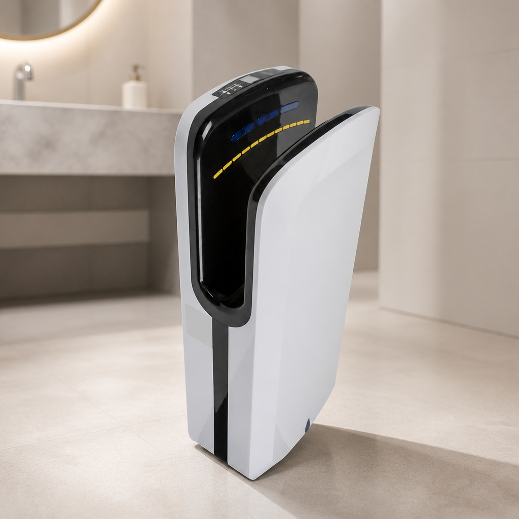 Commercial HEPA Hand Dryer Touch-Free 669mm Height
