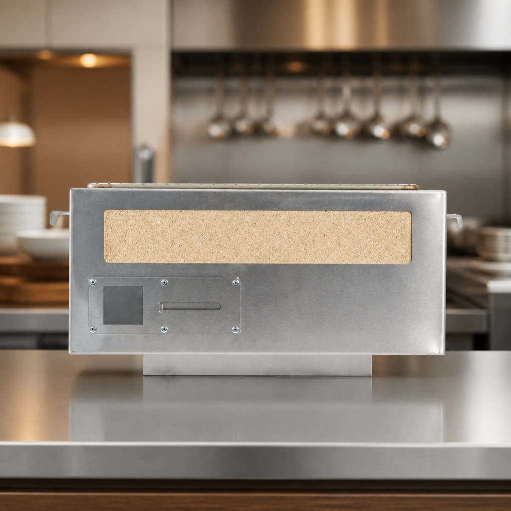 Commercial Konro Grill 405mm for Yakitori and Direct Cooking