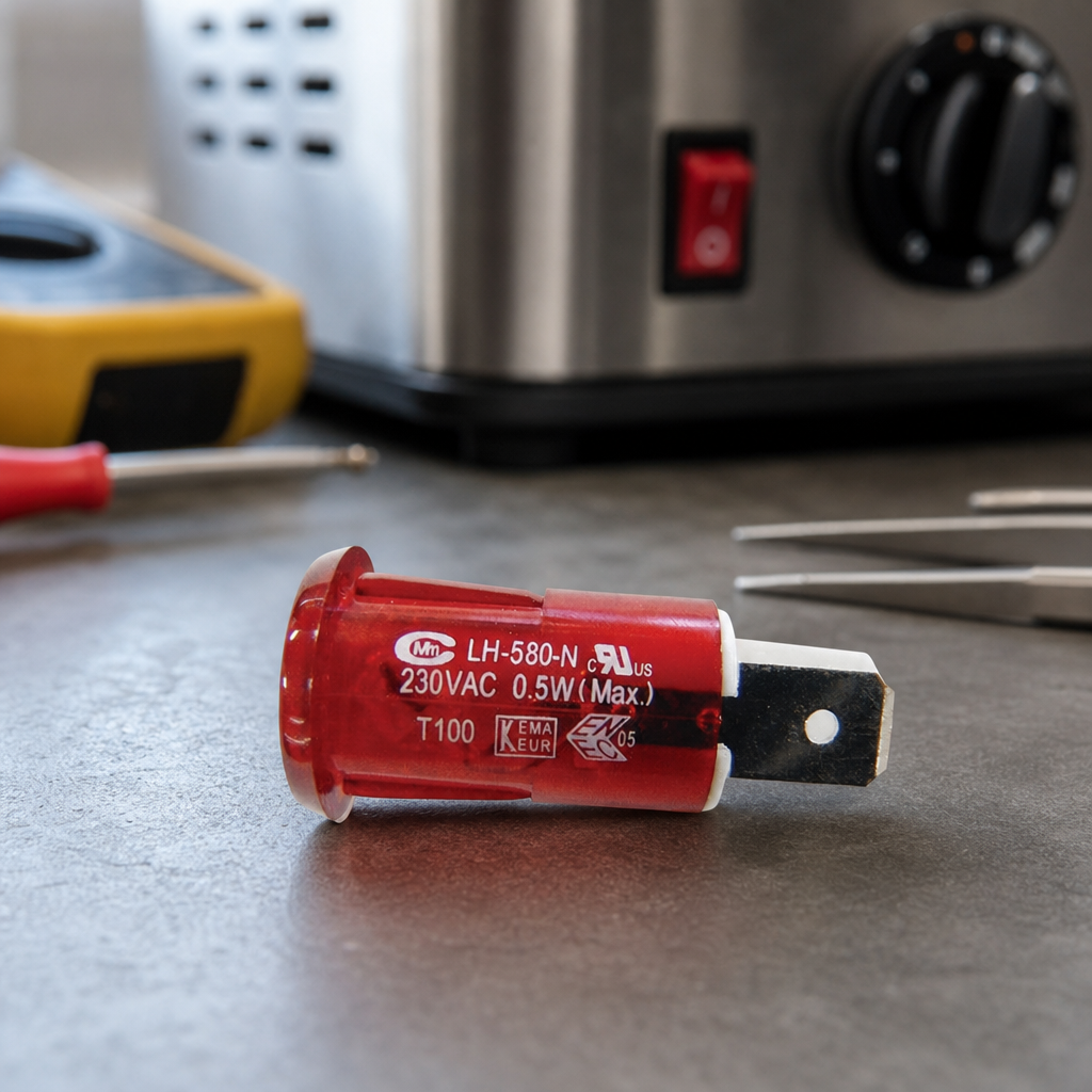 Commercial Conveyor Toaster Indicator Light Replacement Part