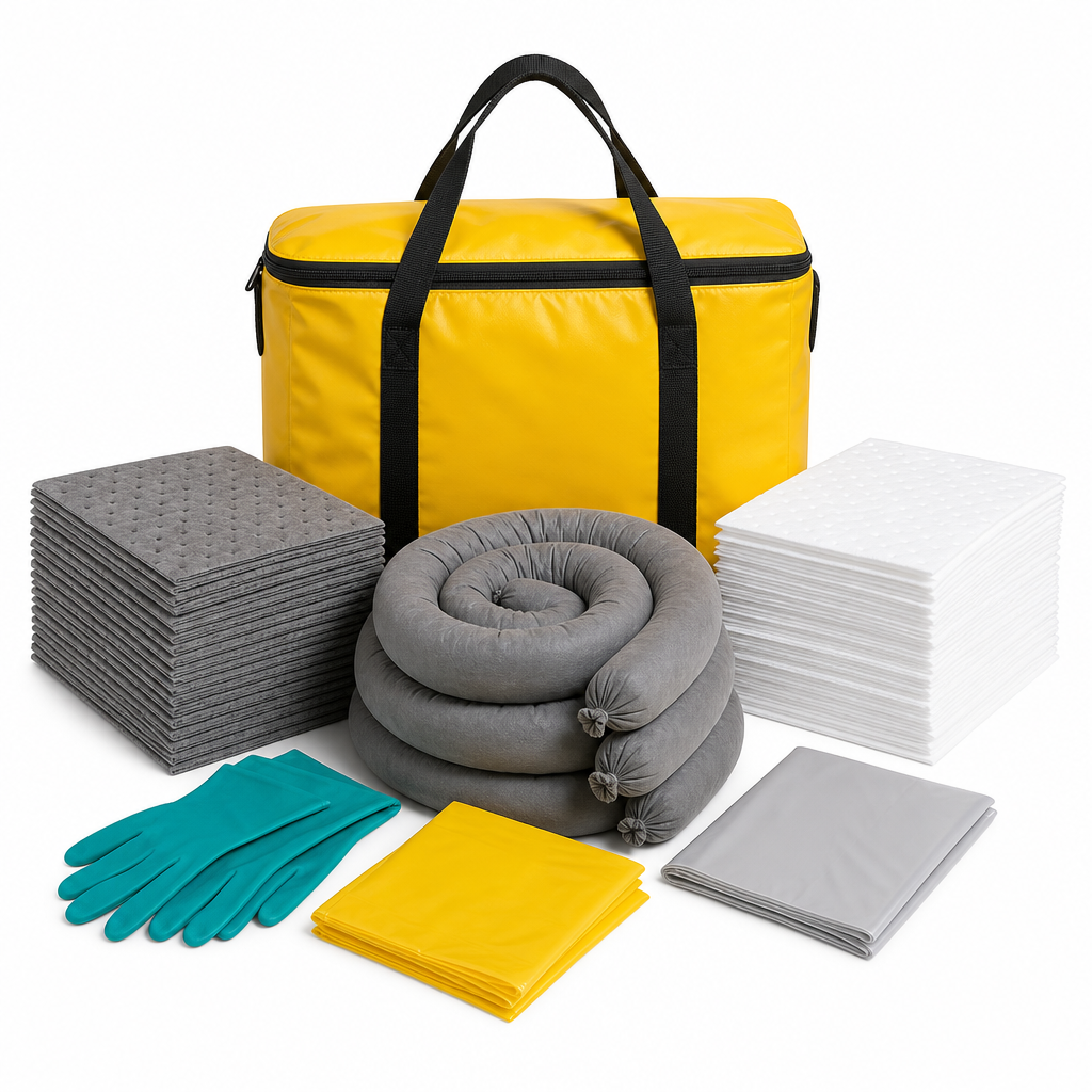 13.1 Litre Chemical Spill Response Kit in Carry Bag