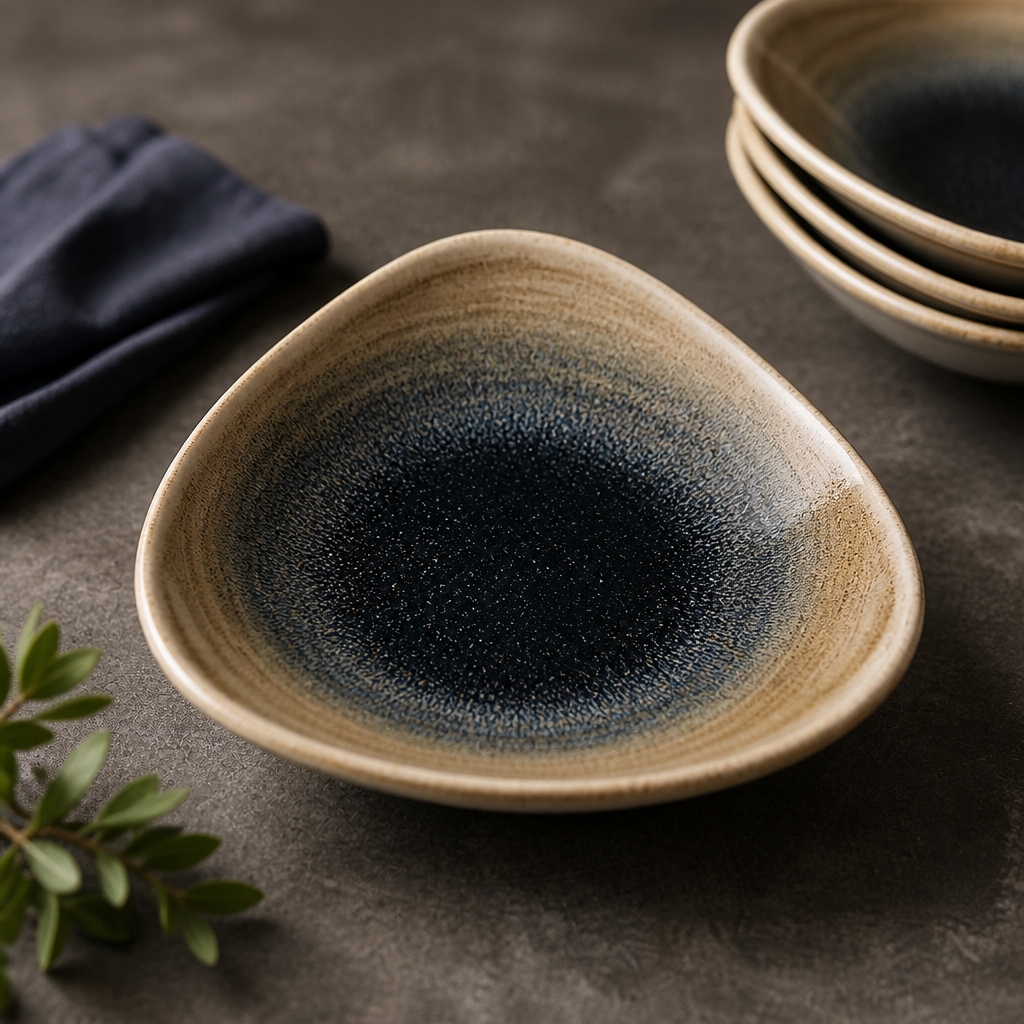 Commercial Triangular Bowl 13oz 185mm 12 Pack