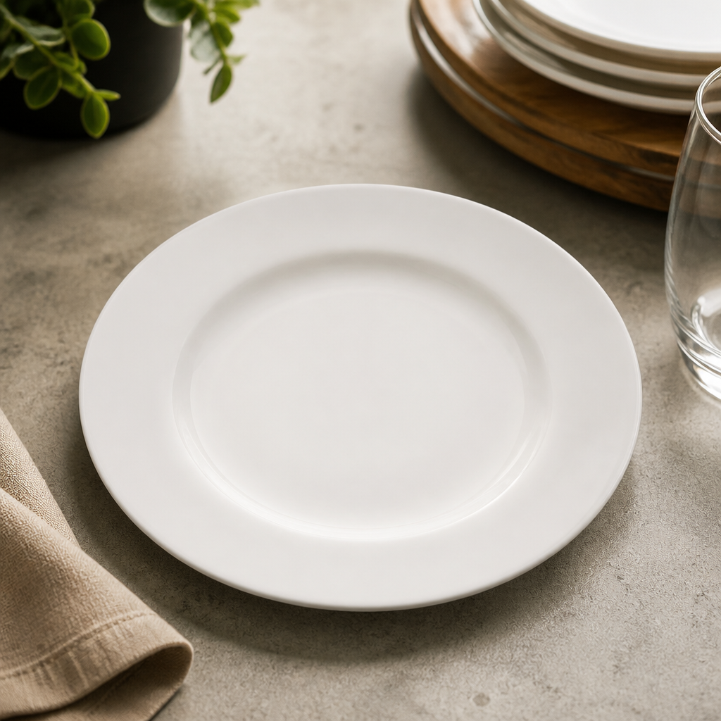 Pure Wide Rim Plates 270mm (18 Pack)
