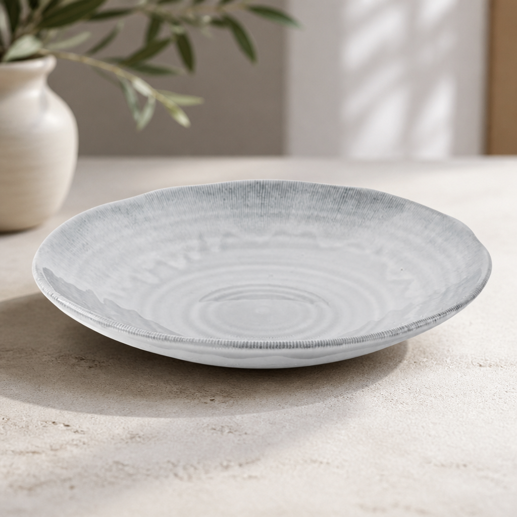 Commercial Coupe Bowls 250mm Grey Organic 12 Pack