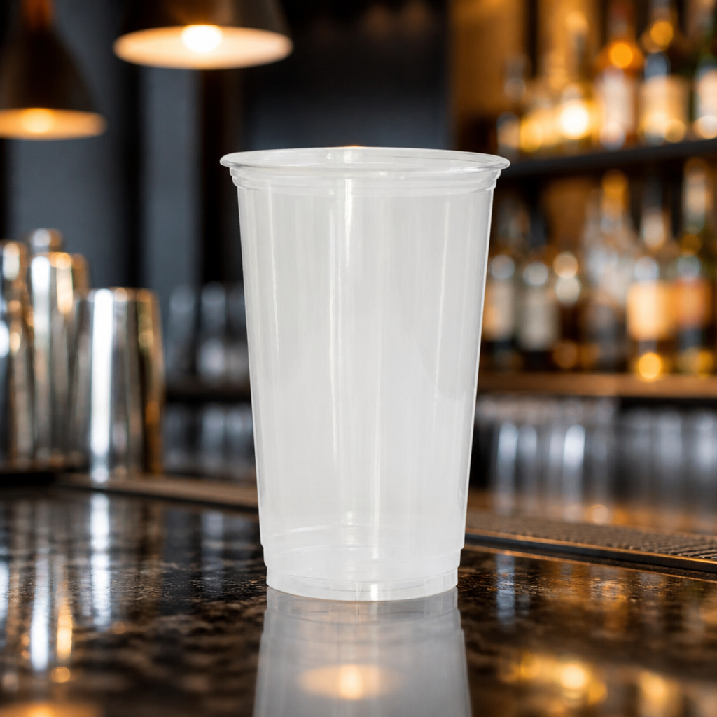 Commercial Pint Glasses 570ml Clear rPET 1000 Pack