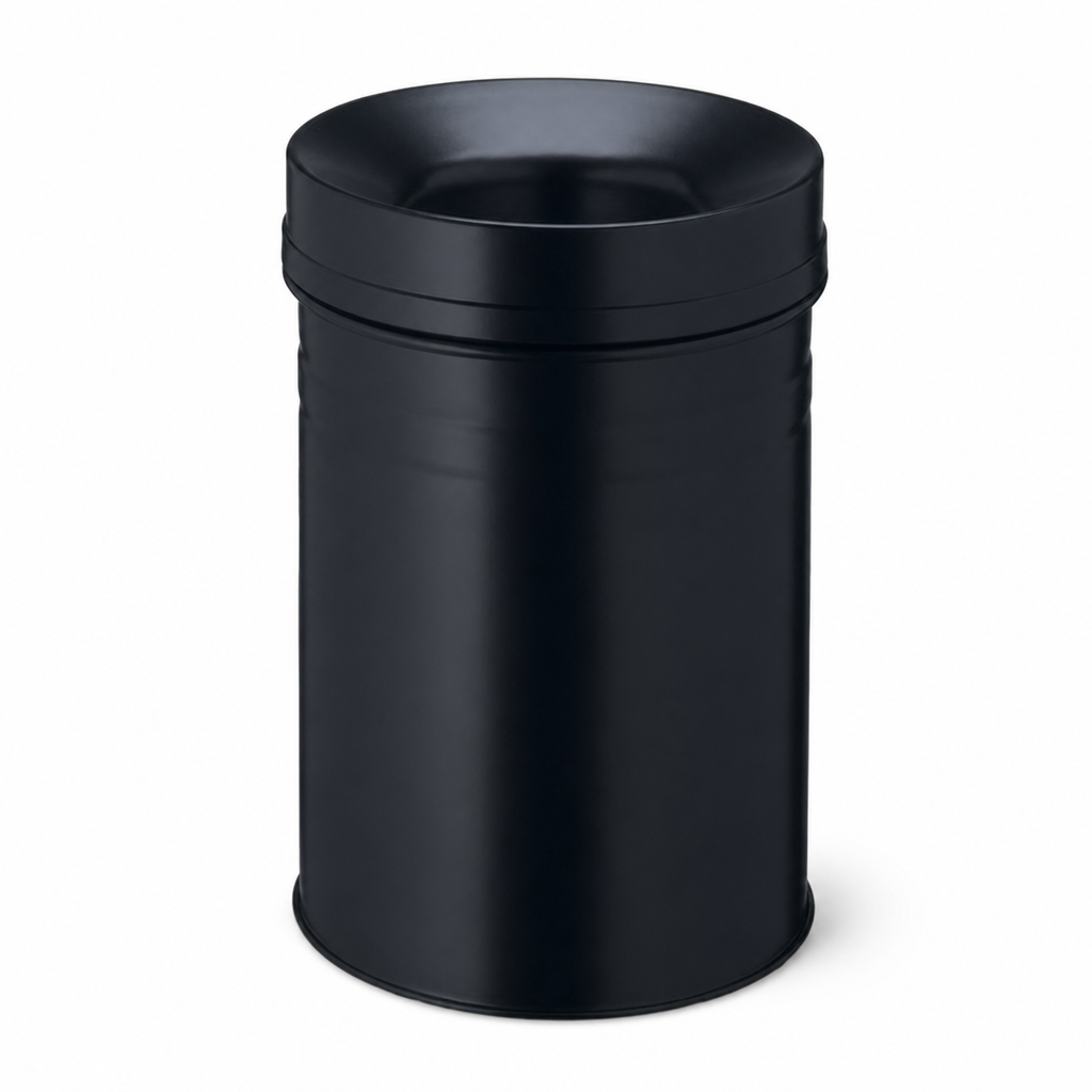 15 Litre Fire Resistant Metal Waste Bin