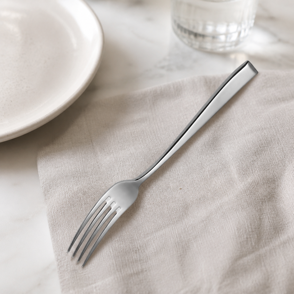 Commercial Table Forks Set of 12 - Stainless Steel Cutlery