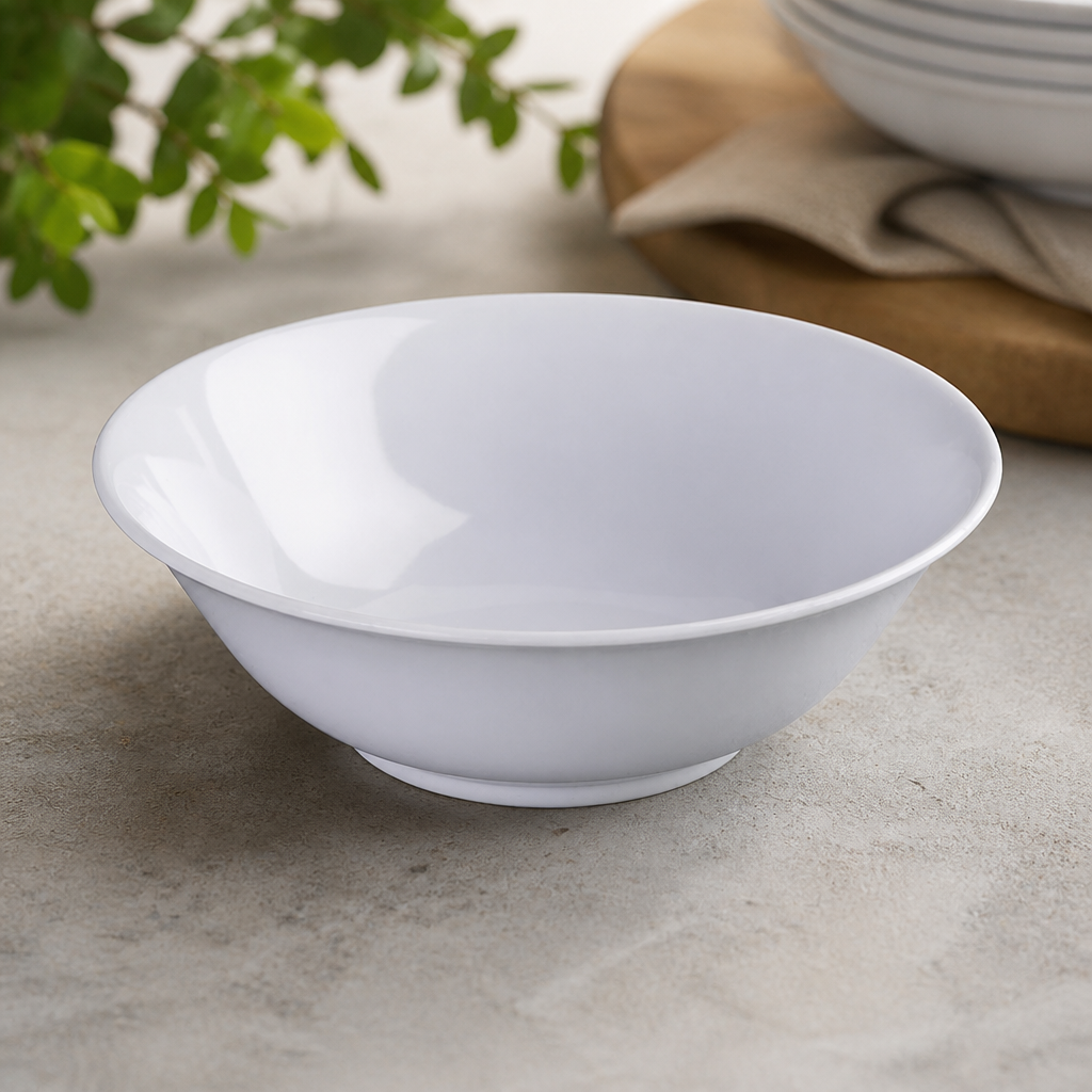 Commercial Melamine Oatmeal Bowls 150mm 400ml 12 Pack