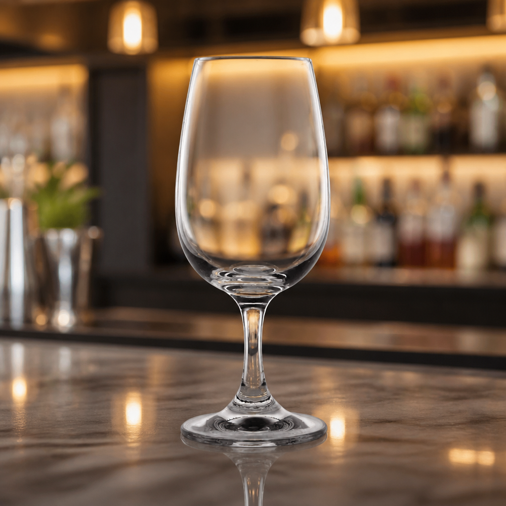 Commercial Wine Glasses 220ml Pack of 6 Crystal Clear