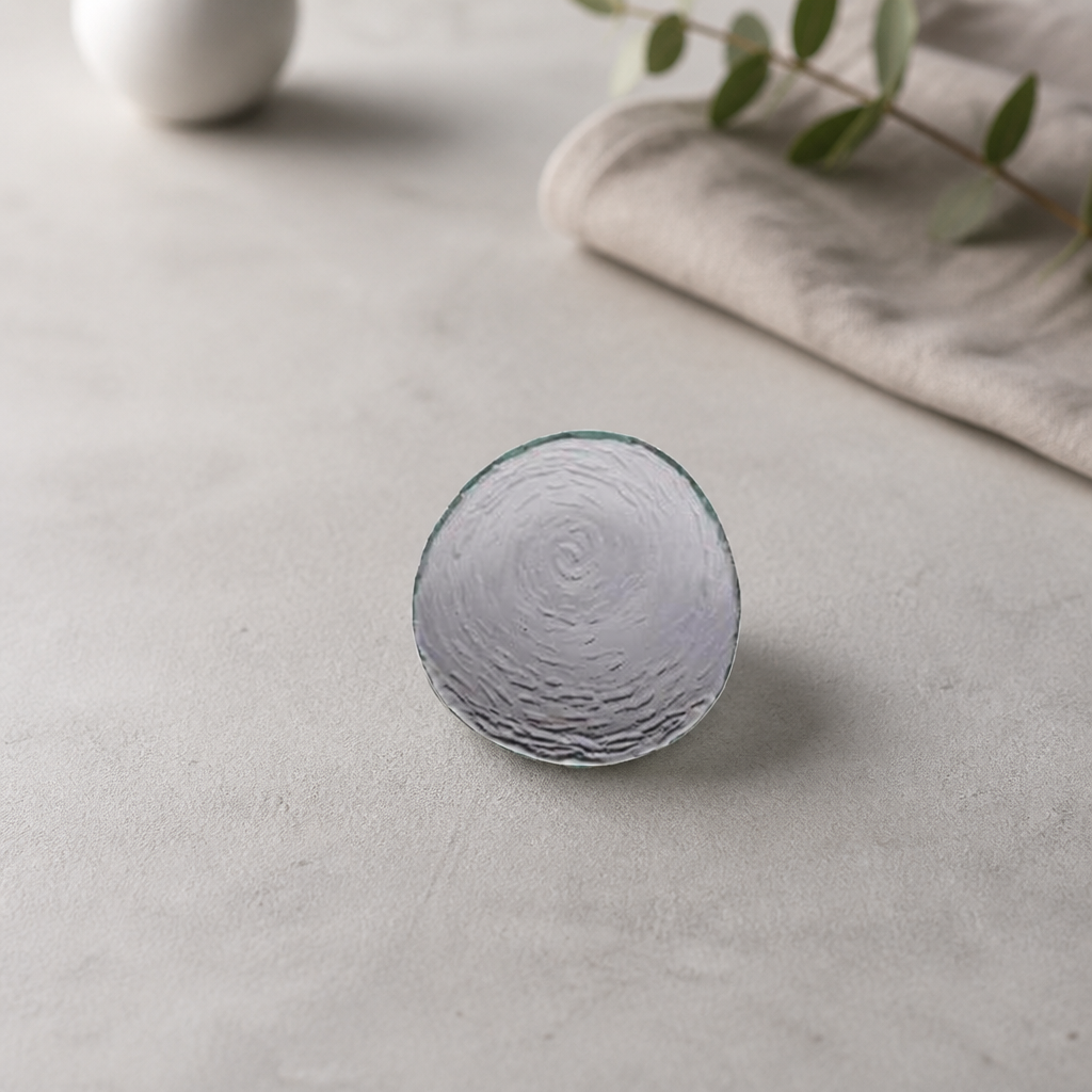 140mm Commercial Glass Platters - 12 Pack Scape Style