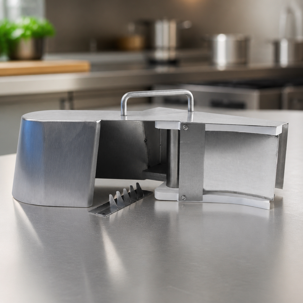 Commercial Potato Chipper Knife Block Assembly 12mm Stainless Steel