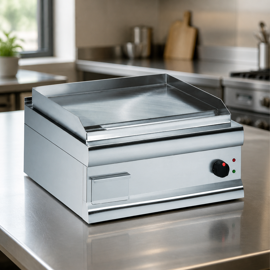 Commercial Electric Griddle 562 x 405mm Steel Plate 4.5kW
