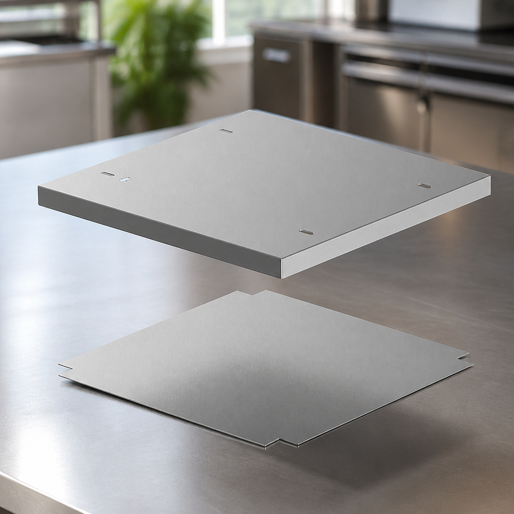 Commercial Oven Support Frame Upper Lower Shelf Kit