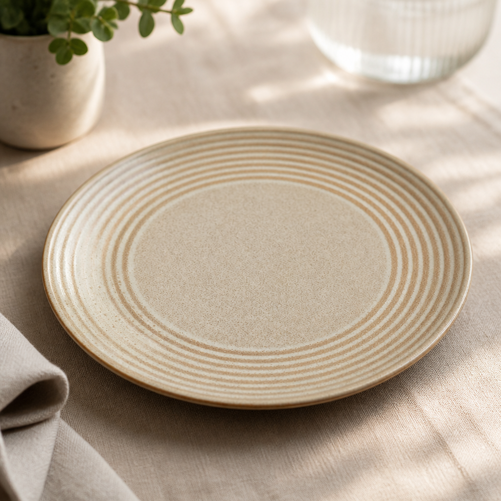 Terrace truffle coupe plates 235mm for restaurants, pack of 12