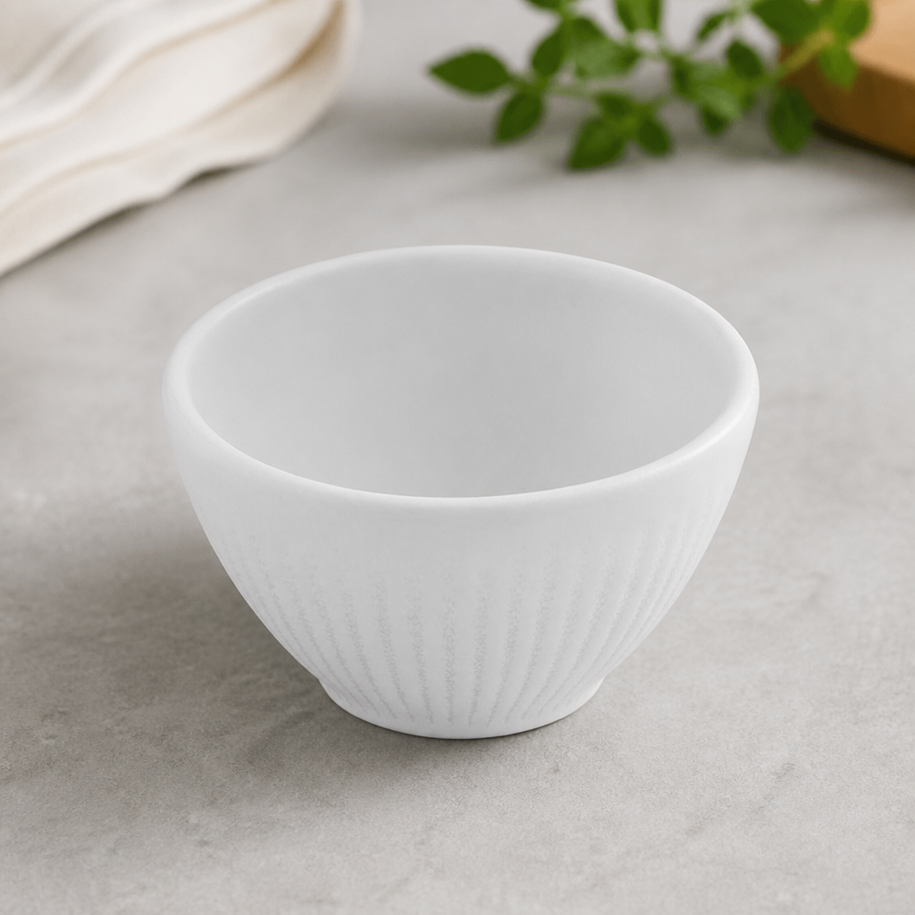 Commercial Dipping Pots Grey 70mm 0.06 Ltr 12 Pack