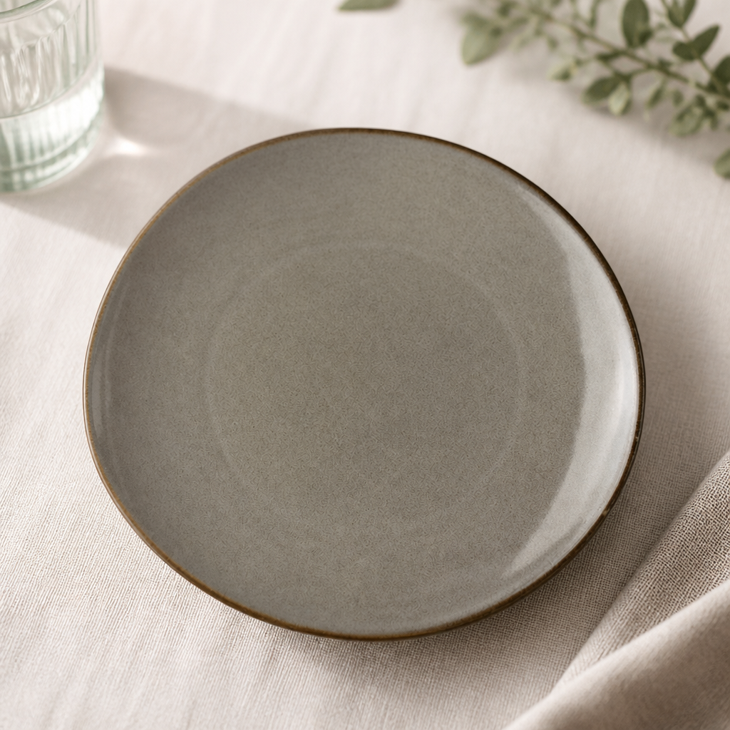 Commercial Organic Plates 190mm for Casual Dining 24 Pack